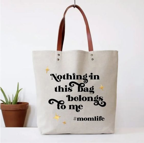 "Nothing in this Bag Belongs to Me" Tote Bag