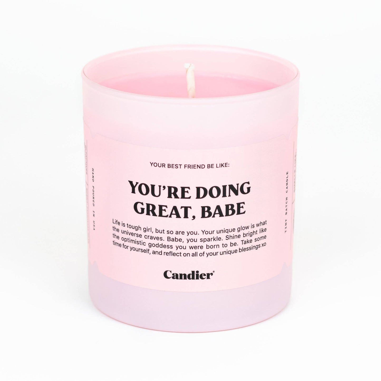 "You're Doing Great" Candle