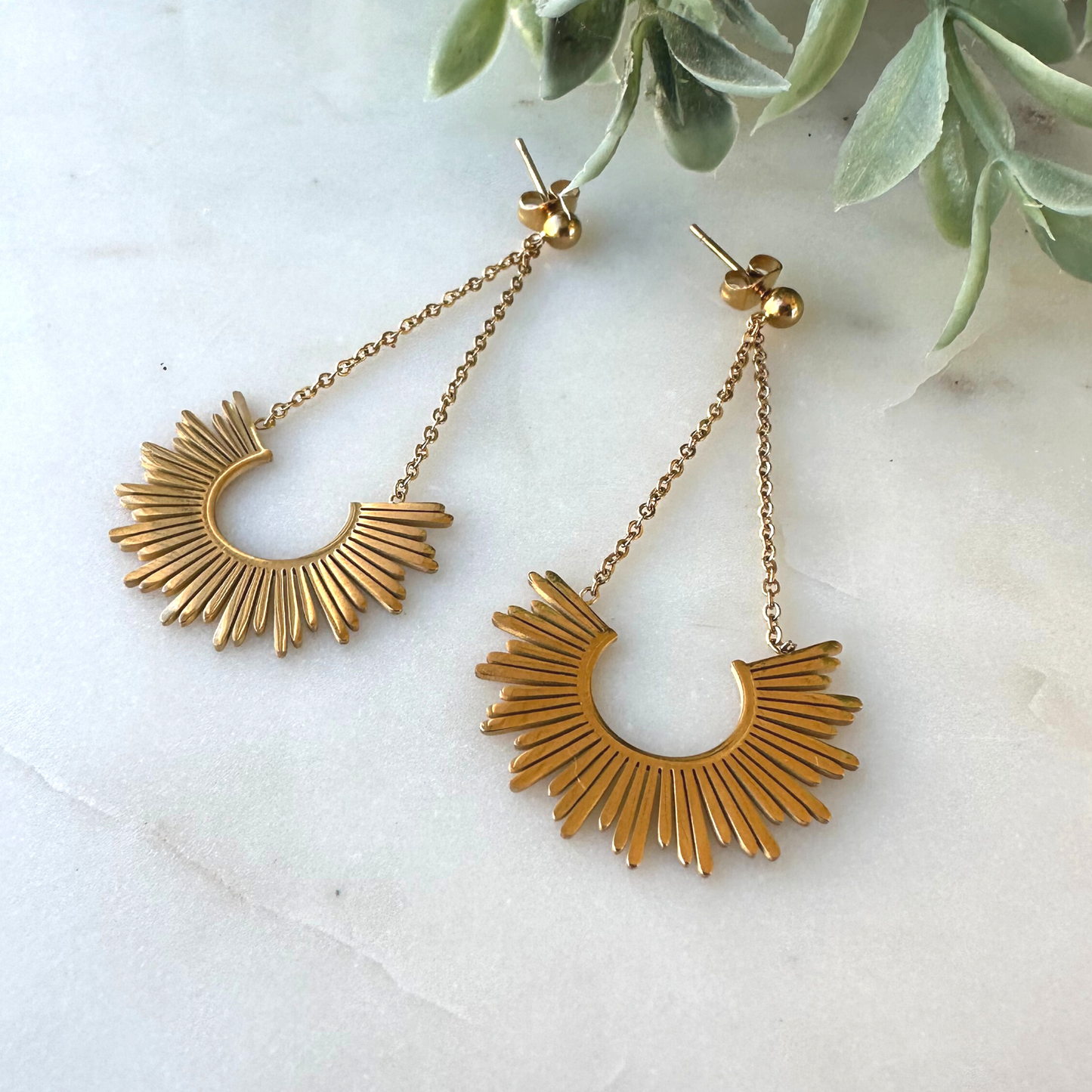 jovee - Janora Sunburst Earrings