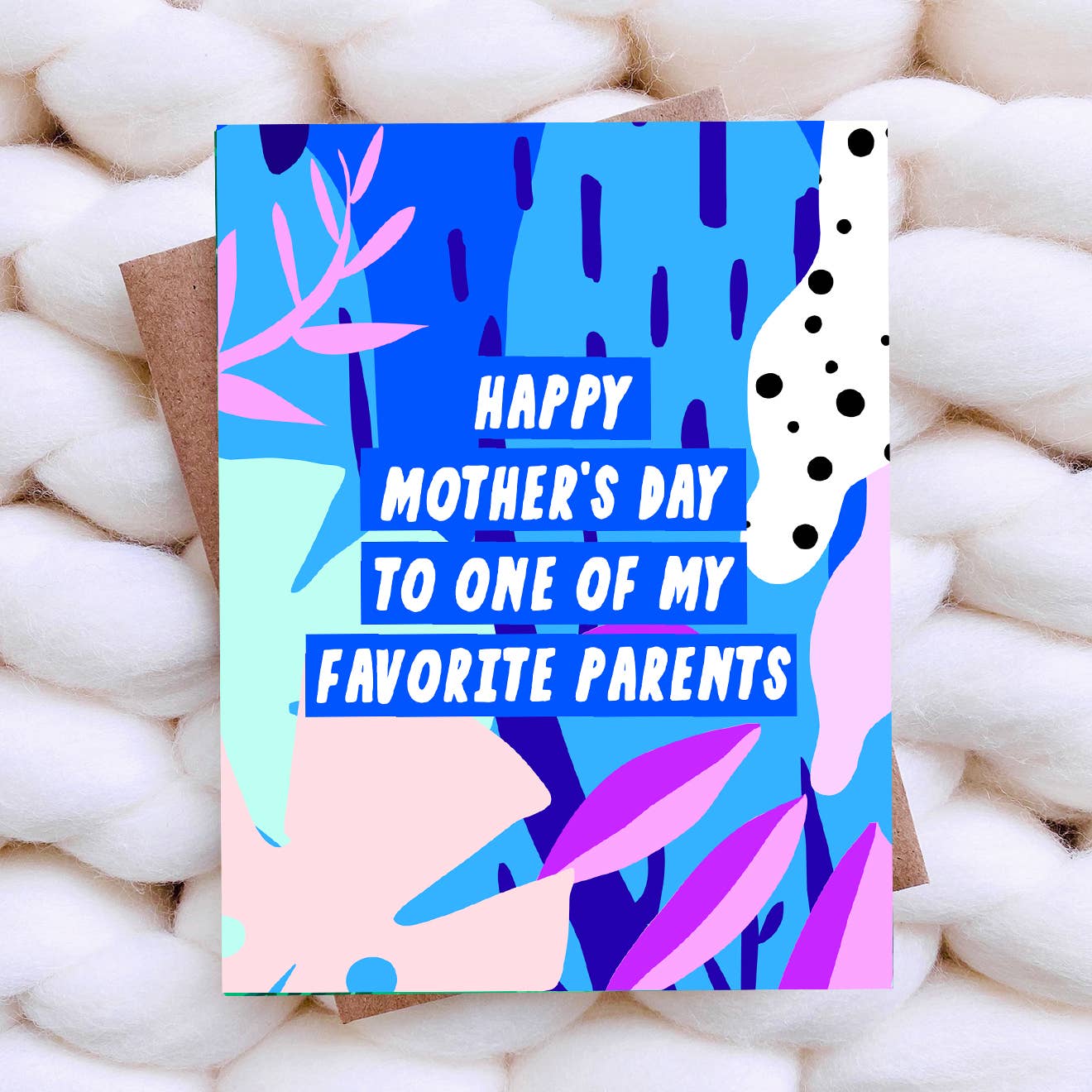 Top Hat and Monocle - Funny Mothers Day Card - Favorite Mom Card