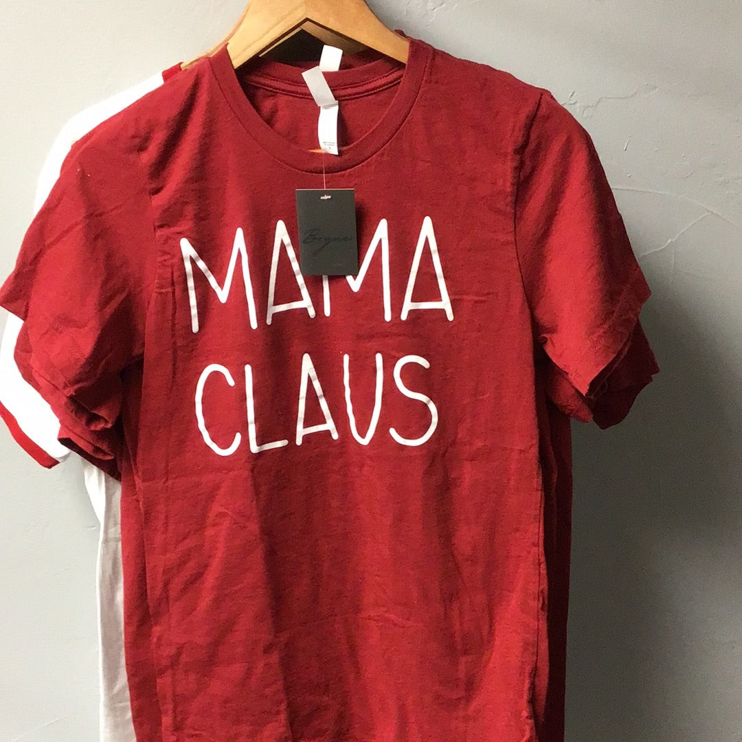 mama claus shirt