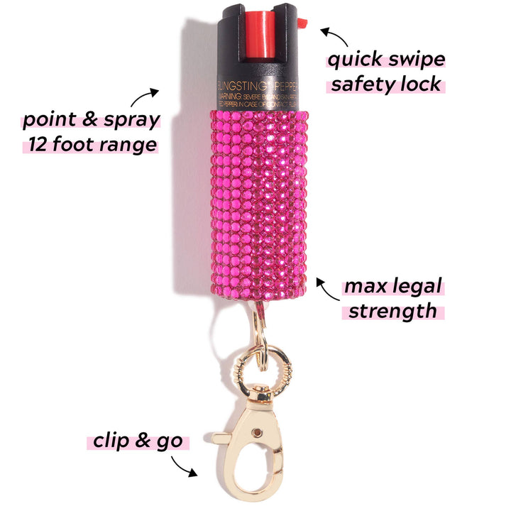 BLINGSTING - Assorted Rhinestone Pepper Sprays