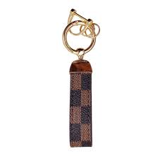 Checkered Keychain