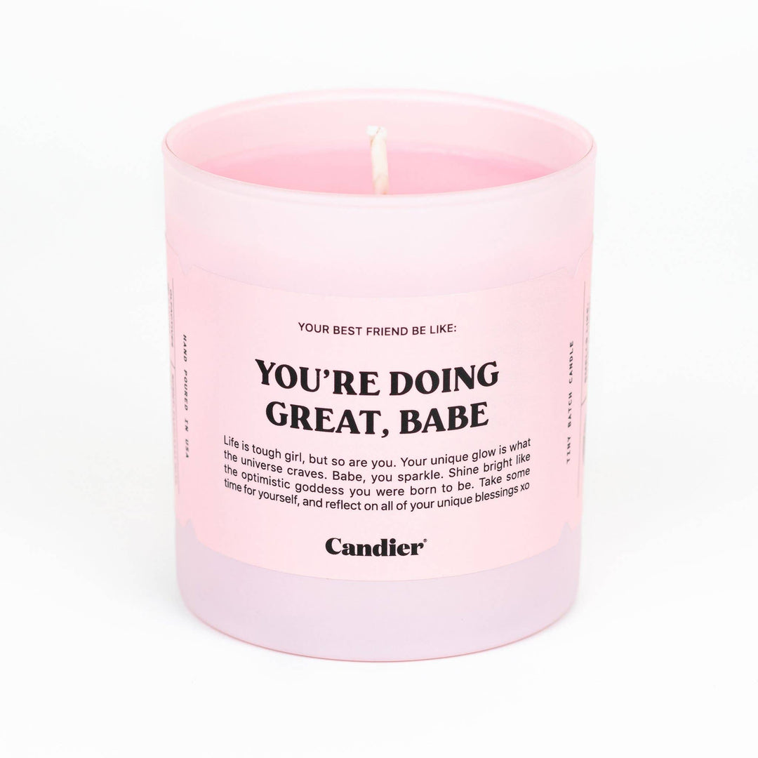 "You're Doing Great" Candle
