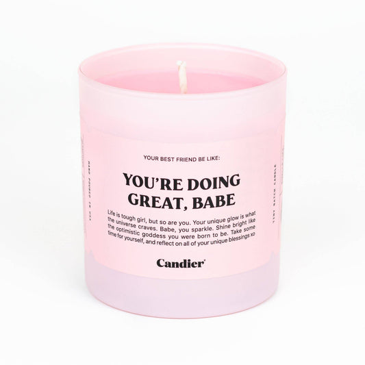 "You're Doing Great" Candle