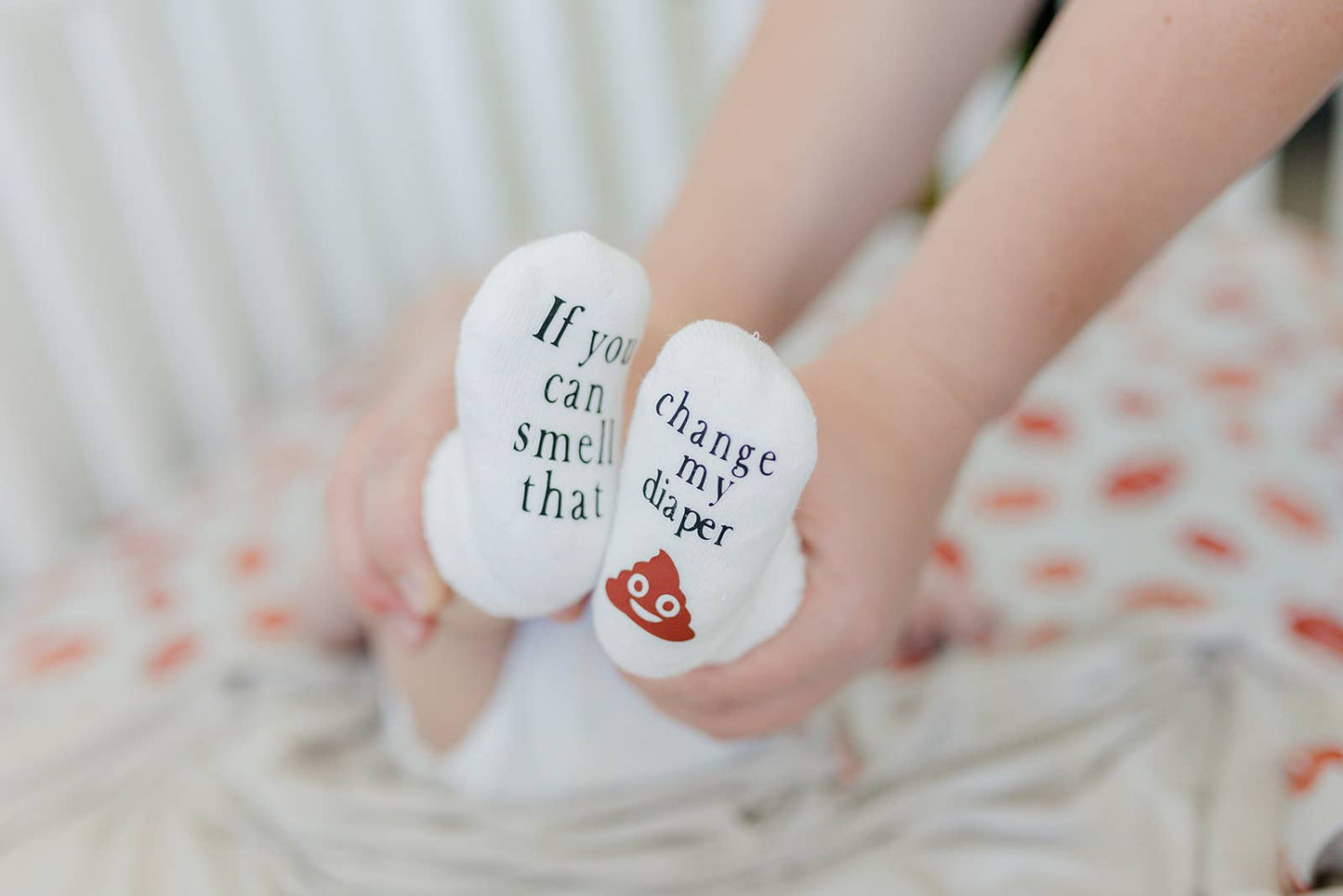 If You can Smell that Change my Diaper Baby Socks | Quirky