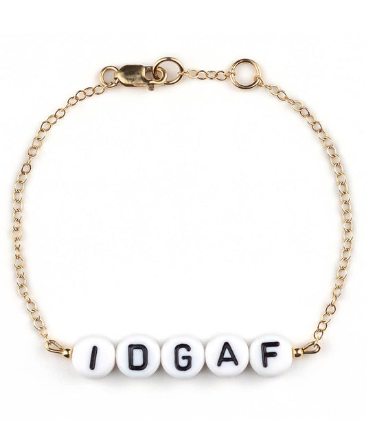 "I Don't Give A Fuck" Bracelet