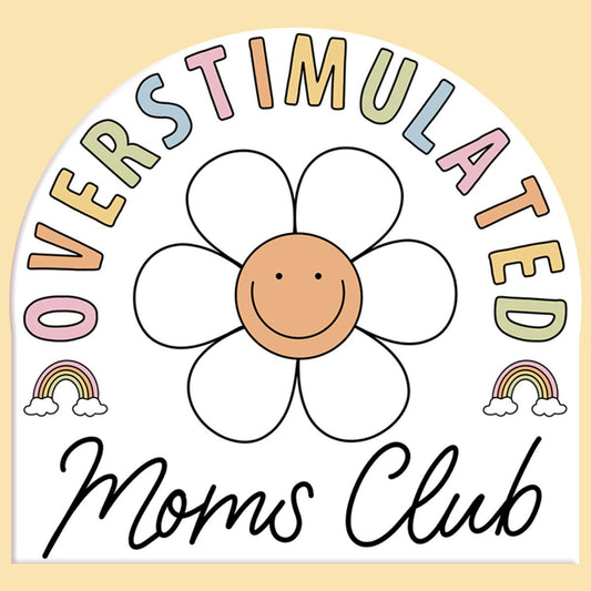 Mugsby - Overstimulated Mom's Club Sticker Decal