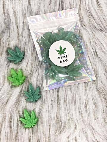 Dime Bag of 10 Mini Weed Soaps